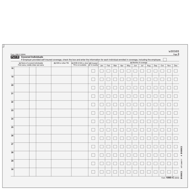1095-C Covered Individuals