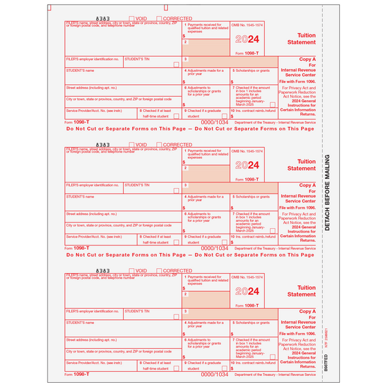 1098-T Federal Copy A