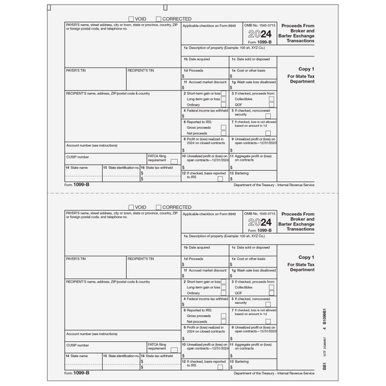 1099-B Payer State Copy 1