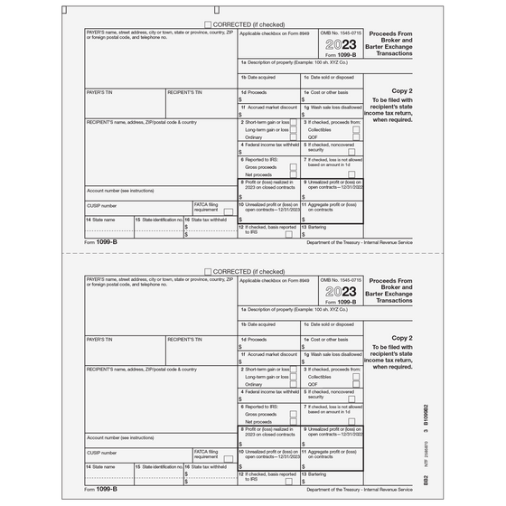 1099-B Recipient State Copy 2