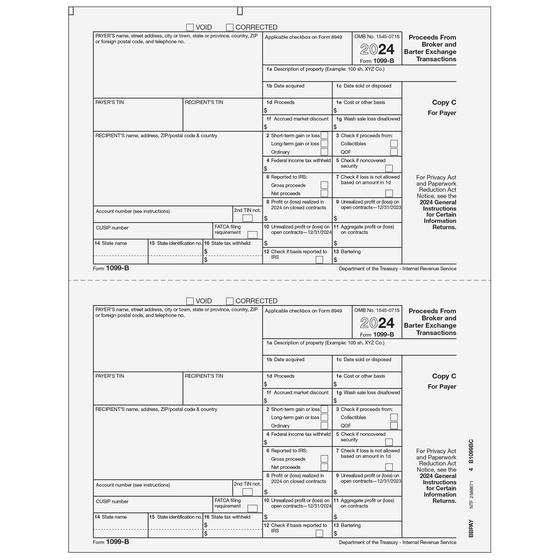 1099-B Payer or State Copy C