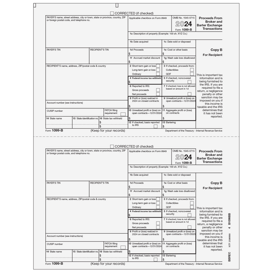 1099-B Recipient Copy B