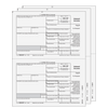 1099-INT 2up Preprinted E-file LaserSet - 3pt