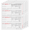 W-2 Condensed 4up Horizontal Laser Set - 8pt