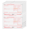 W-2 Forms - Traditional Preprinted 2up 4-part Set