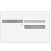 W-2 4up Quad Double Window Envelope (for high speed inserting equipment)