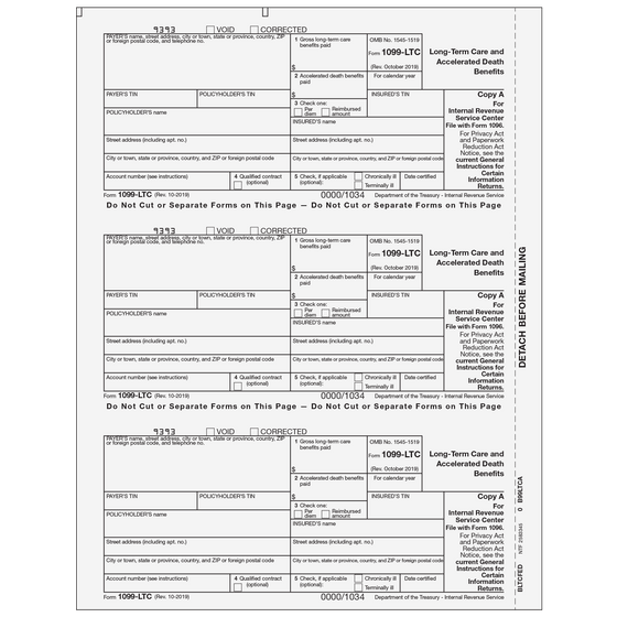 1099-LTC Federal Copy A