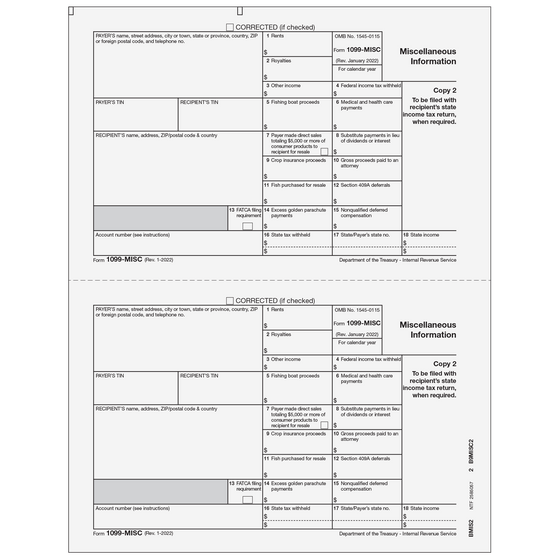 1099-MISC Recipient State Copy 2