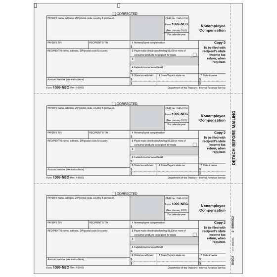 1099-NEC Recipient State Copy 2